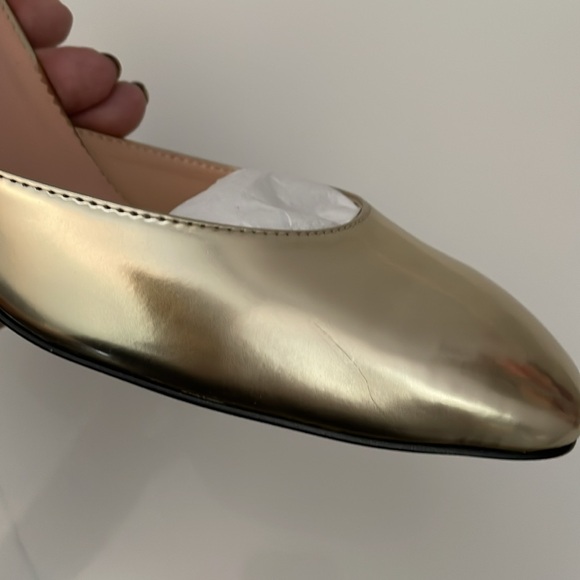 J. Crew Metallic Ankle Strap Maisie Pump - Picture 10 of 15